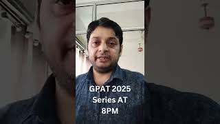 Want to ACE GPAT 2025 Watch This Now [upl. by Carman]