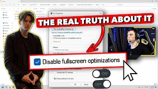 SHOULD YOU DISABLE FULLSCREEN OPTIMIZATIONS FOR CS2 and other games [upl. by Estes]