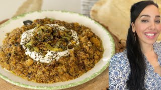 Persian Eggplant Dip Kashke Bademjan [upl. by Shorter]