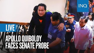 LIVE Apollo Quiboloy faces Senate probe  October 23 [upl. by Haskell733]