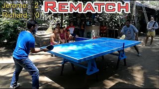 Sandpaper Racket VS Rubber Racket – Maigo’s Best Table Tennis Player [upl. by Hardie579]