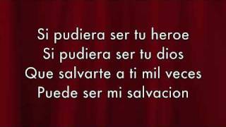 Enrique Iglesias  Heroe Lyrics Español [upl. by Airyt457]