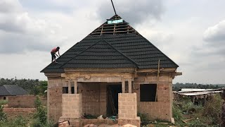 Price Of Stone Coated Roofing Sheets In Shingles Black In Benin City With Installation Accessories [upl. by Rogergcam]