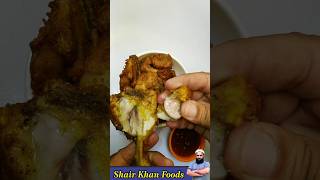 Perfect chicken pakora recipe 😋 chickenpakora chickenpakoda chickendinner chickenrecipe [upl. by Adnilym]