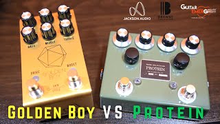 Browne Amplification Protein Overdrive VS Jackson Audio Golden Boy [upl. by Lauraine47]