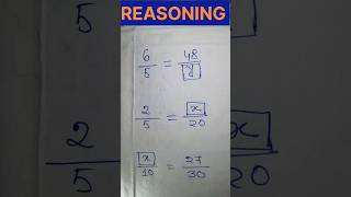 Reasoning youtubeshorts shorts ytshorts shortvideo viralvideo [upl. by Nedi]