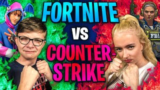 CS vs Fortnite Hvilket game kræver det bedste aim [upl. by Knudson]