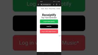 How To Get Receiptify From Spotify NEW UPDATE November 2022 [upl. by Root541]