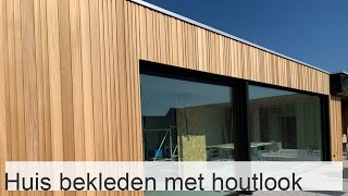 Het huis bekleden met imitatiehout beschrijving en voordelen selectie en voorbereiding [upl. by Frederigo]