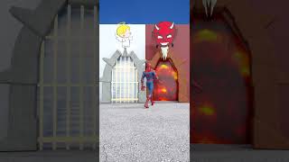 Does Spiderman Deserve To Go To Heaven Or Go Down Hell gta shorts [upl. by Anail]