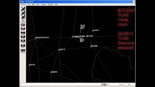 Überlingen mid air collision  ATC Radar Animation  BTC 2937 CVR Final 2 Minutes [upl. by Nyliret]