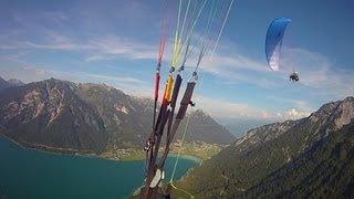 Magical Paragliding Achensee Austria [upl. by Aniwde]