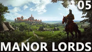 Manor Lords Early Access  Live Stream  Part 5 [upl. by Ettenuahs]