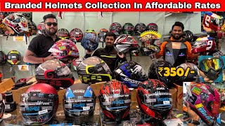 Branded Helmets Collection  Kolkata Helmets Market  Wholesale Price Helmets Market In Kolkata [upl. by Howell425]