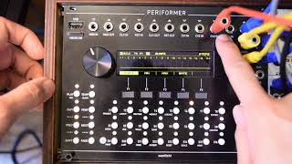 Westlicht PerFormer Exploration 3 CV Recording More RoutingPatchbay [upl. by Galatia]