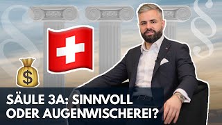 🇨🇭 Wann lohnt sich die Säule 3a als Unternehmer in der Schweiz [upl. by Cosmo]