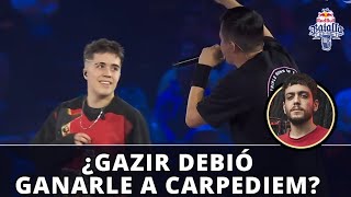 ¡GAZIR vs CARPEDIEM ¡LA MEJOR BATALLA DEL DÍA  RED BULL INTERNACIONAL 2022 [upl. by Guod]