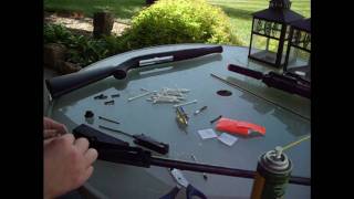 How to clean and disassemble a Mossberg 702 part I [upl. by Mahmoud56]