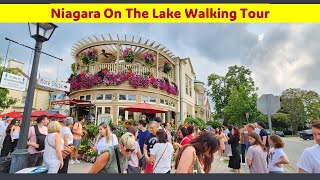 Niagara on the Lake Walking Tour The Most Beautiful City in Niagara Region [upl. by Aihsem263]