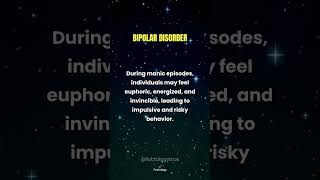 Bipolar Disorder Explained in 60 Seconds Symptoms Causes amp Treatment [upl. by Aihsenet121]