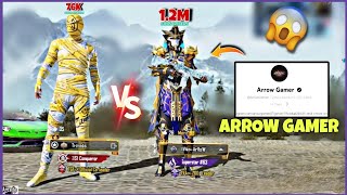 Can I Defeat ArrowGamer 😱🔥  1V1 PUBGBGMI TDM M416 Challenge [upl. by Abigale]