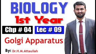 Golgi Apparatus  Chapter 4  1st year Biology  Lec  09 [upl. by Oznerol]