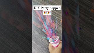 DIY Party Popper 🎉🎉🎉 shorts shortvideo trending  Hadiya Firdous [upl. by Biegel]