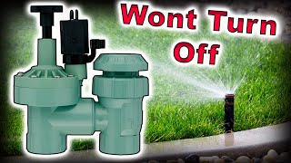 Sprinklers Wont Turn Off How To Fix It [upl. by Jamey]