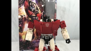 Transformers Siege Deluxe Class Sideswipe Review [upl. by Pall]