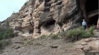 Gila Cliff Dwellings Monument New Mexico [upl. by Holey]