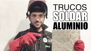 TRUCO Cómo soldar ALUMINIO con ELECTRODO Fácil [upl. by Niamreg415]