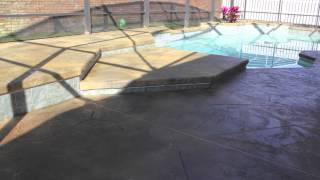 Pool Deck Resoration  Orlando Kool Deck Removal  Decorative Concrete Overlays for Pools [upl. by Assirat57]