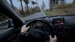 MercedesBenz C220 cdi 2008  POV TEST DRIVE [upl. by Barthold]