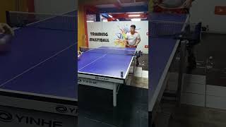 flick backhand training multiball [upl. by Eilzel]