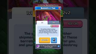 Best Deck to Beat Barrels o Fun Challenge in Clash Royale clashroyale [upl. by Adria974]