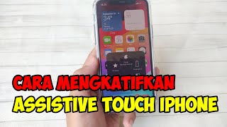 cara mengaktifkan assistive touch di iphone [upl. by Gnilrac]