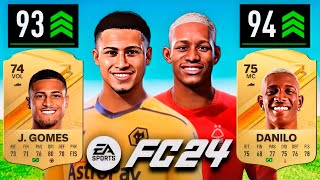 Jogadores Mais PROMISSORES do EA Sports FC 24  Modo Carreira [upl. by Salomone]