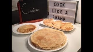 Crêpes de la Chandeleur [upl. by Oidivo178]