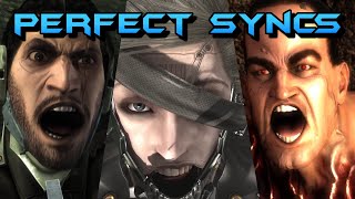 Best music part of every bossfight in MGR with perfect syncs [upl. by Konstance984]