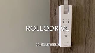 Schellenberg Rollodrive eindpunten boven en onder afstellen [upl. by Akoyn]