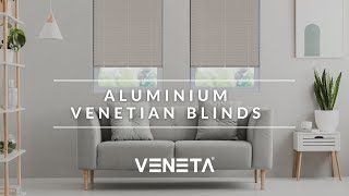 Introducing Veneta® Aluminium Venetian Blinds [upl. by Llenrod]