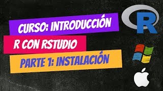 Cómo instalar R y RStudio en Mac y Windows [upl. by Howenstein625]