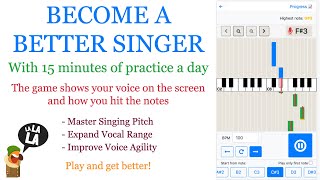 Learn to Sing in Tune with Pitch Training from Singing Carrots [upl. by Eirac]