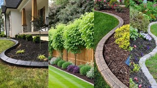 The Best Garden Bed Edging Ideas and Flower Bed Edging ideas [upl. by Artemisa661]