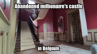 URBEX Abandoned millionaires castle in Belgium an incredible location [upl. by Templa]