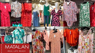 MATALAN WOMENS SUMMER CLOTHING COLLECTION JULY 2022  MATALAN HAUL  TRAVELANDSHOP WITH ME [upl. by Byler]