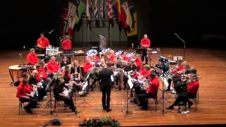 45 The Saga of Haakon the Good Philip Sparke Brassband De Bazuin Oenkerk [upl. by Hugibert]