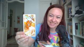 UNBOXING DEL EGYPTIAN ART NOUVEAU TAROT  y más cosillas [upl. by Eybbob]