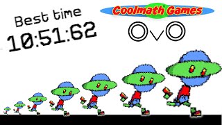 Cool Math Games OvO 144 Any Glitchless WORLD RECORD Speedrun in 105162 Event Submission [upl. by Attennod364]