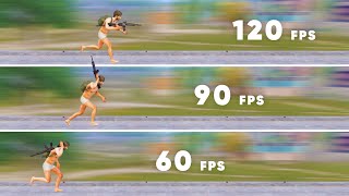 120 FPS vs 90 FPS vs 60 FPS  Does FPS Matter  FPS Comparison  BGMI PUBG MOBILE [upl. by Abran326]